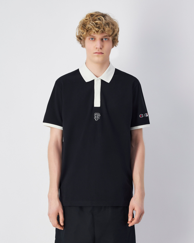 Polo MLB Nero Uomo